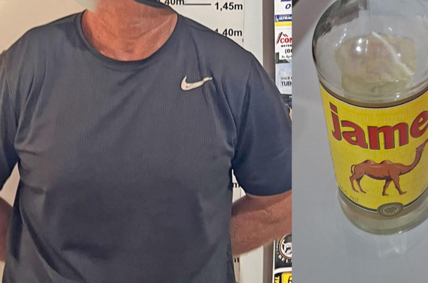 Caminhoneiro supostamente embriagado foi preso pela Patrulhar Rural de Juara na rodovia MT 338