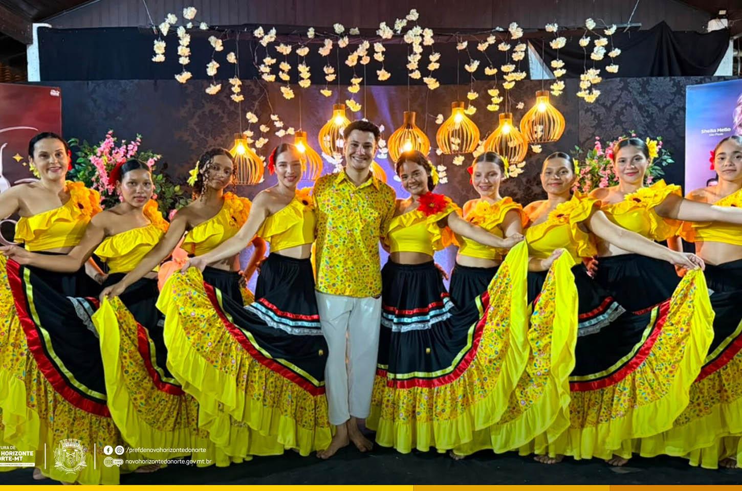 Novo Horizonte obteve resultados expressivos Festival de Dança em Tabaporã 