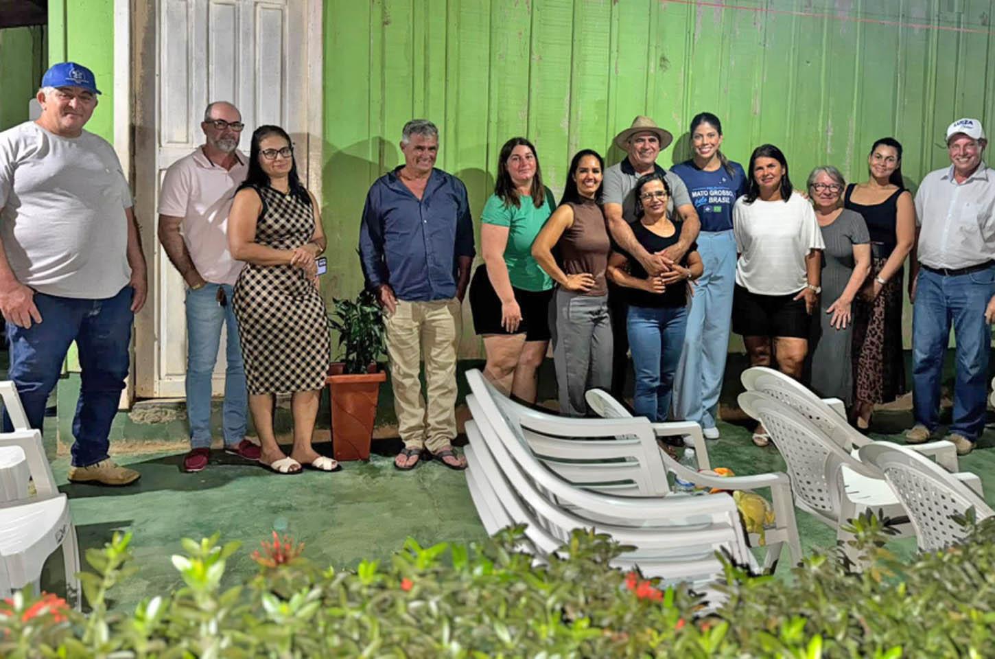Vereadora Luiza Böer visita comunidades do interior de Colniza e debate demandas da região