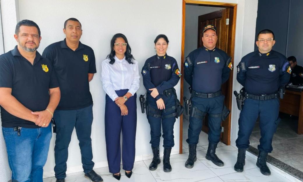 A convite do Conseg, OAB visitou sala da Patrulha Maria da Penha destinada ao atendimento de mulheres em Juara