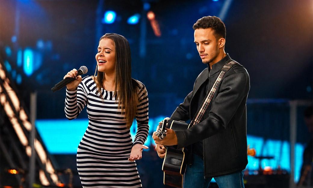 Dupla Aline e Gustavo fará apresentação no Festival de pesca 2026 em Juara.