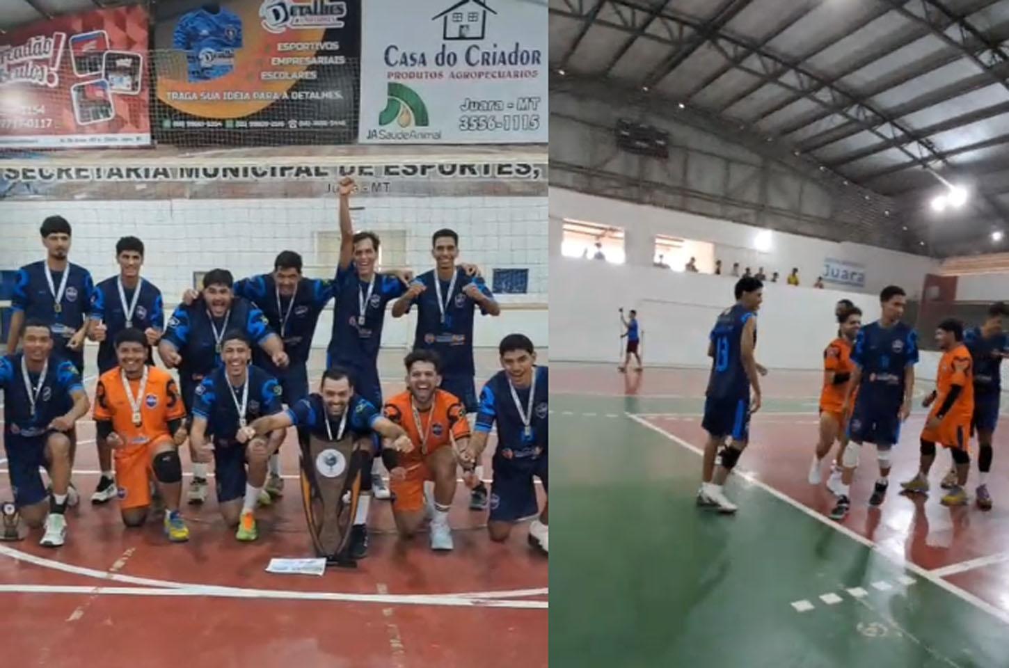 Super Ace de Brasnorte brilhou e conquistou 02 títulos na 4ª Copa Juara de Voleibol