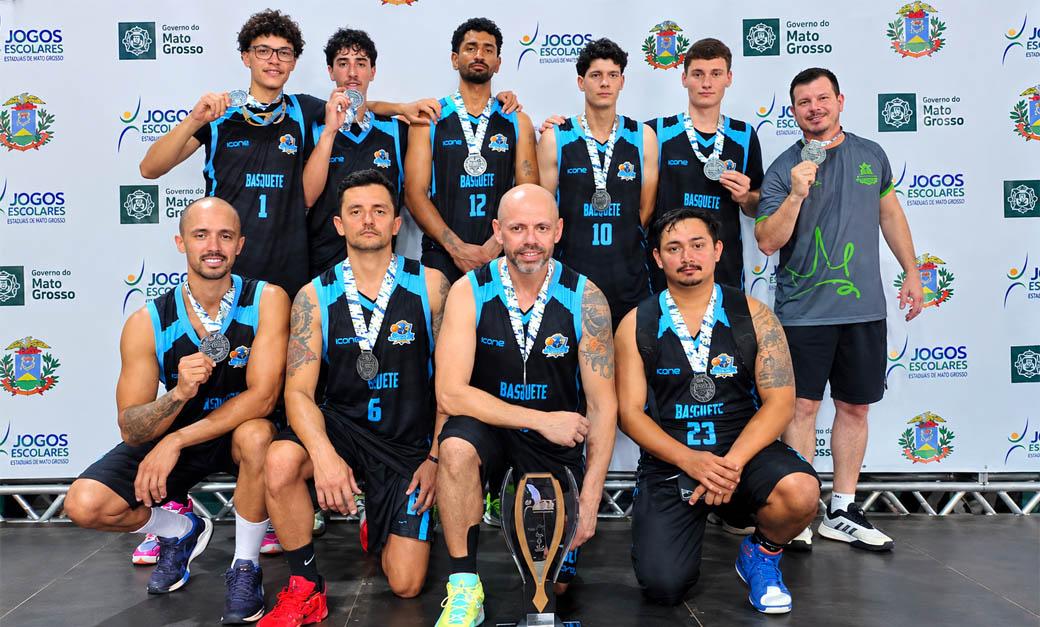 Basquete de Juara integrado com Juína venceu desafios e garantiu vaga para etapa estadual dos Jogos Abertos
