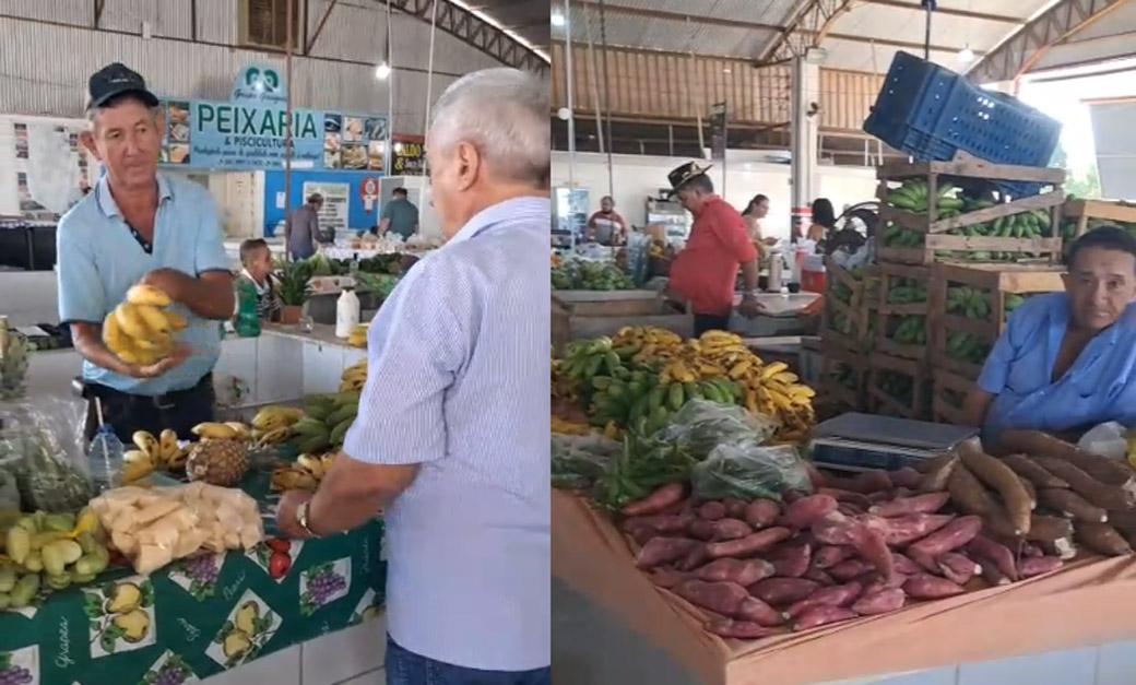 Feira livre de Juara conta com diversas variedades de produtos e consolida como importante fonte de renda para pequenos produtores