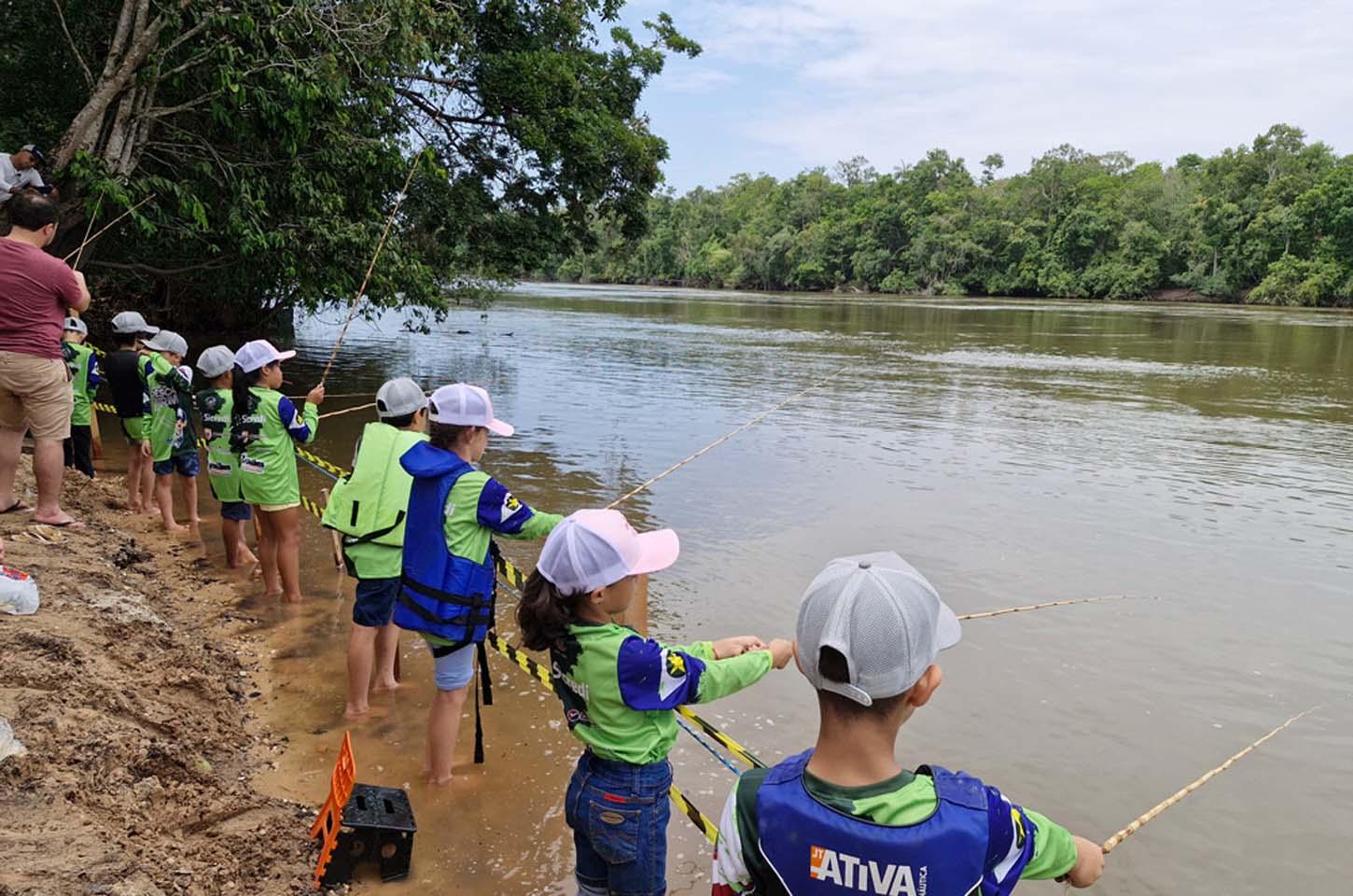 Festival de Pesca de Juara terá pesca Mirim exclusiva para crianças e adolescentes. Saiba como escrever