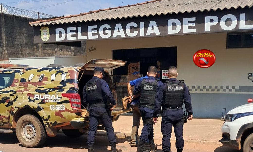 Patrulha Rural de Juara prende autor de furto no Ramax e apreendeu os objetos furtados