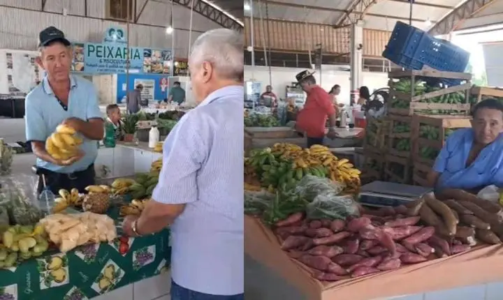 Feira livre de Juara conta com diversas variedades de produtos e consolida como importante fonte de renda para pequenos produtores
