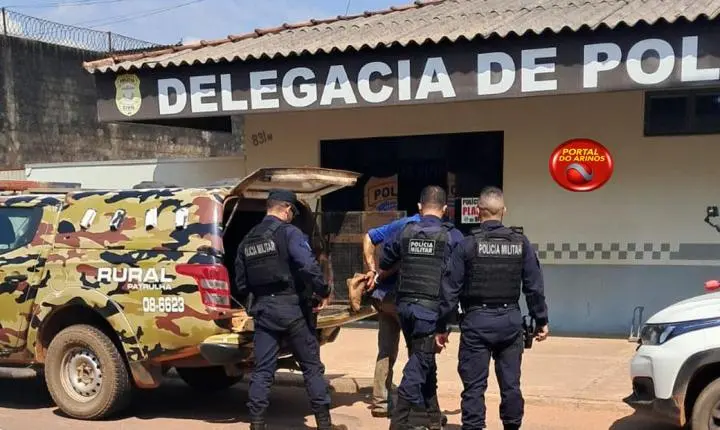 Patrulha Rural de Juara prende autor de furto no Ramax e apreendeu os objetos furtados